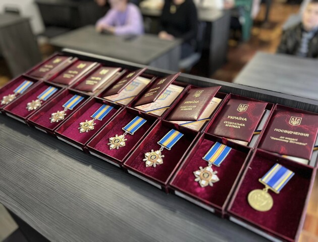 На Волині родинам загиблих Героїв передали нагороди
