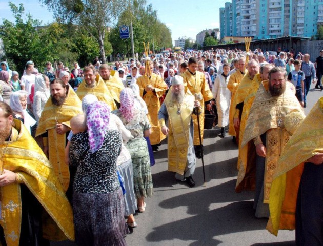 Завтра у Луцьку - хресний хід УПЦ МП
