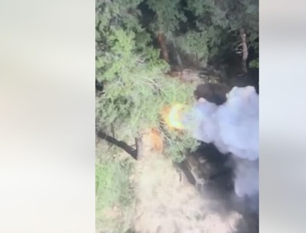 Воїни Волинської бригади тероборони з бійцями батальйону Нацполіції знищили ще один російський танк