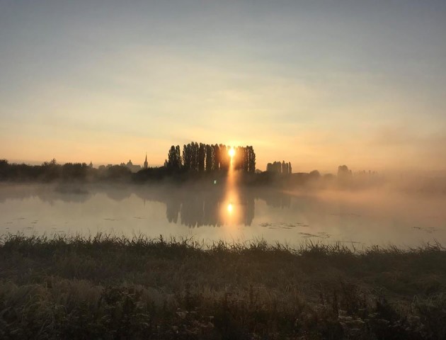 Туманний ранок над Стиром. ФОТО