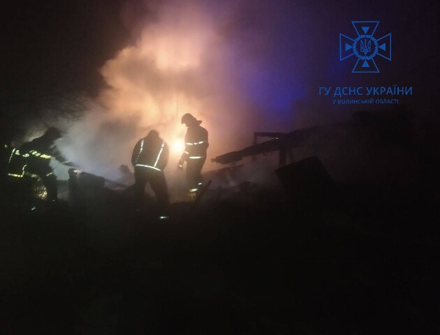 На Любешівщині під час пожежі загинули двоє людей