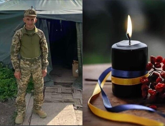 У госпіталі помер військовий з Волині Андрій Плескун 