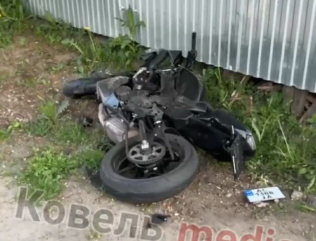 У Ковелі зіткнулися автомобіль і мотоцикл, є постраждалі