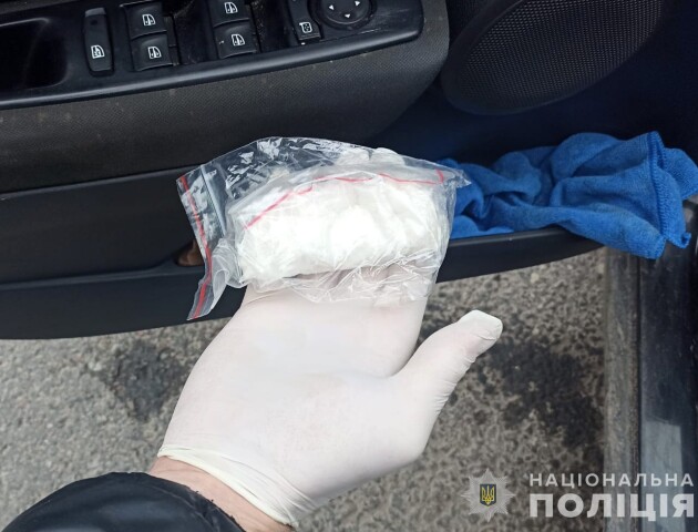 На Волині спіймали чоловіка з амфетаміном