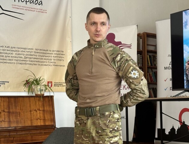 «Ціль одна - знищення ворога», - патрульний поліцейський з Луцька про війну та життя на передовій