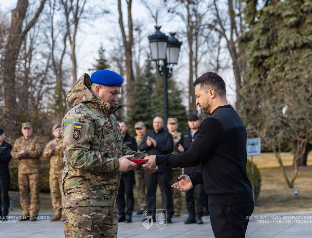 Зеленський нагородив командира «Любарта» лучанина «Янкі»