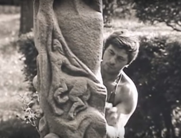 Як молодий Головань робив свої скульптури. АРХІВНЕ ВІДЕО