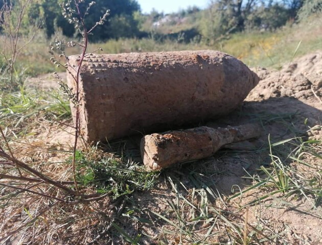 Волинські рятувальники знешкодили снаряди часів минулої війни