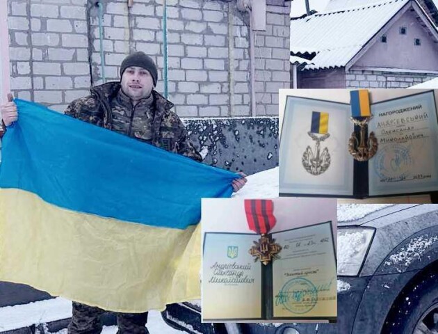 Військового з Волині Залужний нагородив «Сталевим хрестом»