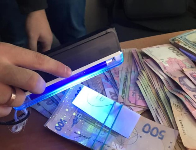 Затримали начальника лабораторії, який брав хабар за фальшиві документи на транспорт