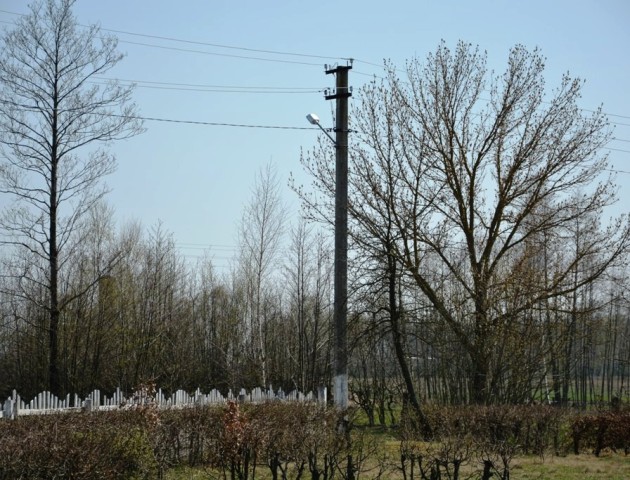 У селі на Волині реконструювали вуличне освітлення