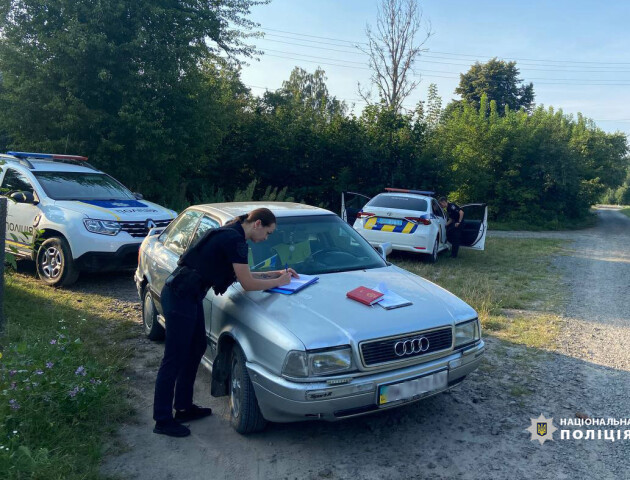 П'яний волинянин переїхав три велосипеди і хотів дати поліцейському хабаря