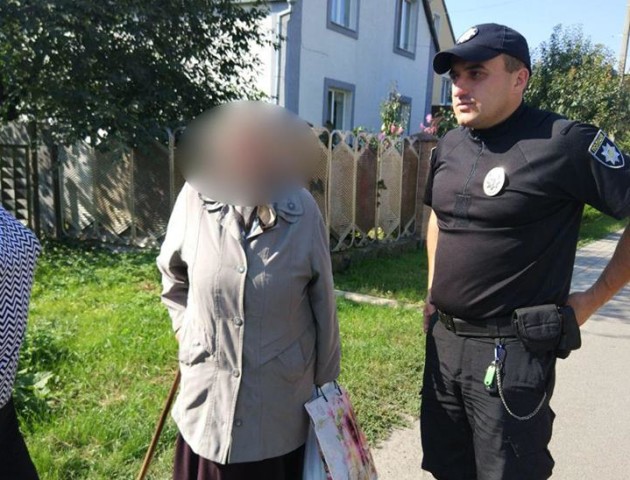 Поліцейські розшукали зниклу пенсіонерку