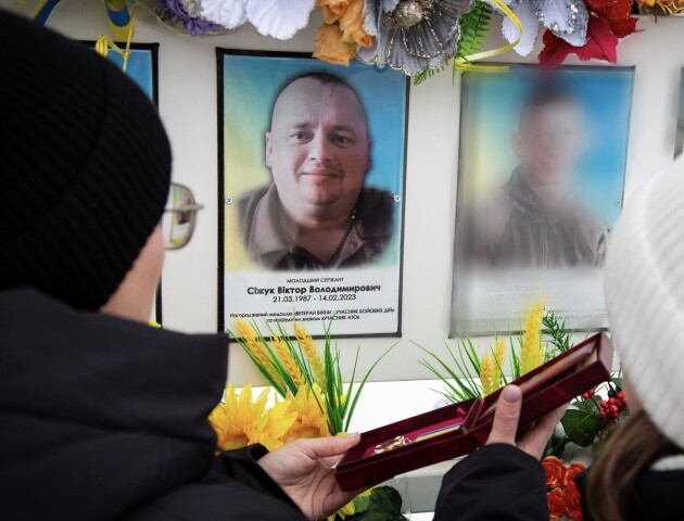 Родина загиблого нацгвардійця з Волині отримала державну нагороду