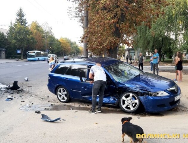 У Луцьку на Відродження сталася ДТП