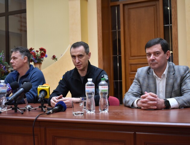 На Міжнародний лапароскопічний курс  у Луцьку завітав міністр Віктор Ляшко