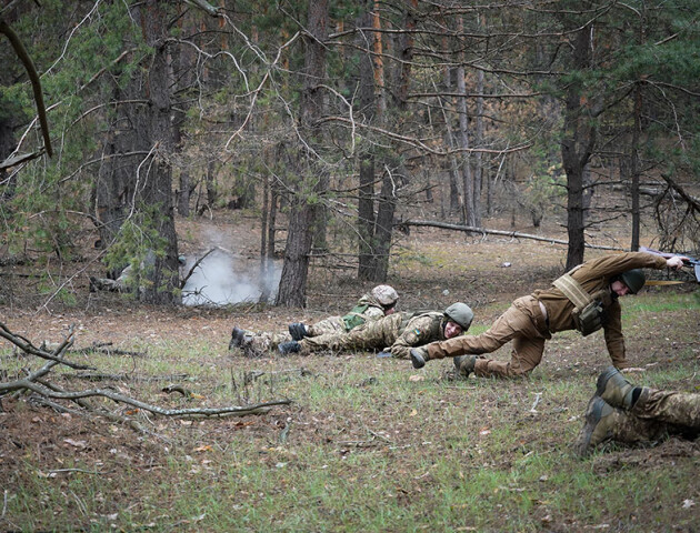 Гвардійці показали заняття з топографії