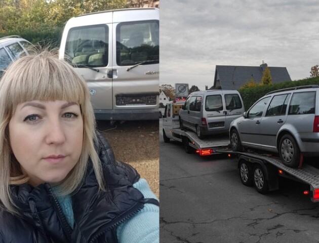 На Волині подружжя придбало дві автівки для захисників