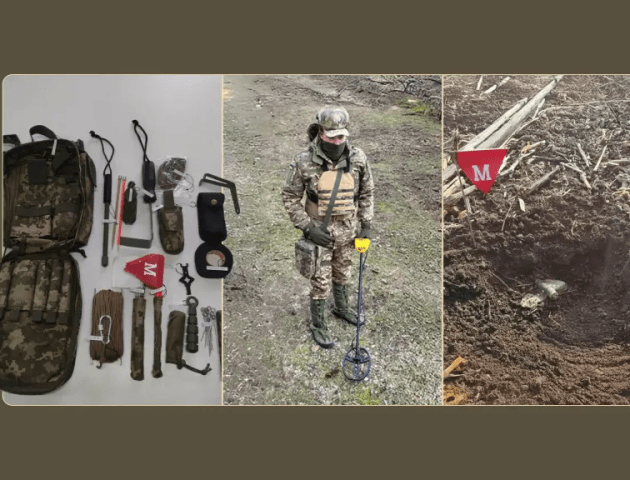 У ЗСУ з’являться індивідуальні набори для розмінування: що туди входить