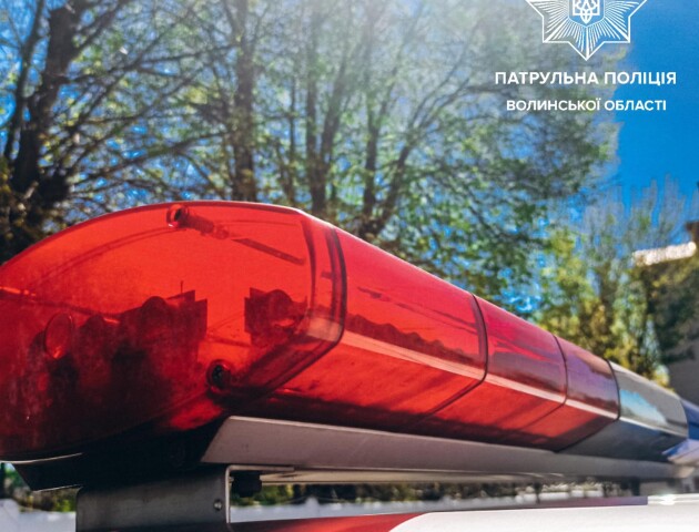 За чотири місяці на Волині трапилося 537 ДТП