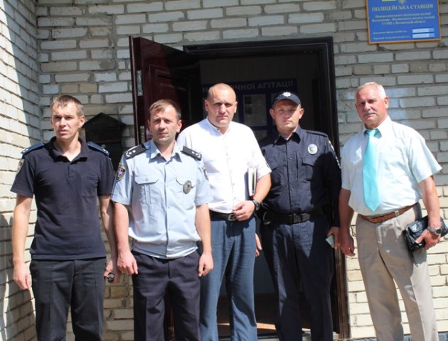 На Волині запрацювала поліцейська станція