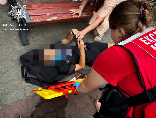 У Луцьку позашляховик збив 12-річного хлопчика