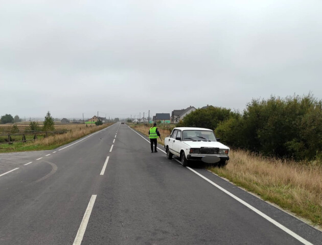 На Волині неповнолітня мотоциклістка потрапила в аварію