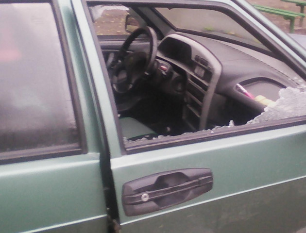 На Волині водій маршрутки «відгамселив» іномарку