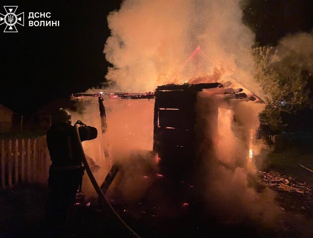Пожежа забрала життя 45-річного чоловіка з Волині
