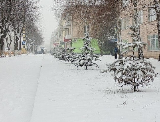 У Луцьку комунальна техніка не витримала першого снігопаду. ВІДЕО