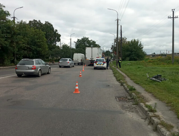 Розшукують свідків ДТП у Луцьку. ФОТО