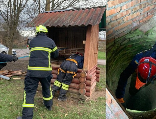 Як туди потрапив – не пам'ятає: на Волині з криниці дістали чоловіка, відомо про його стан