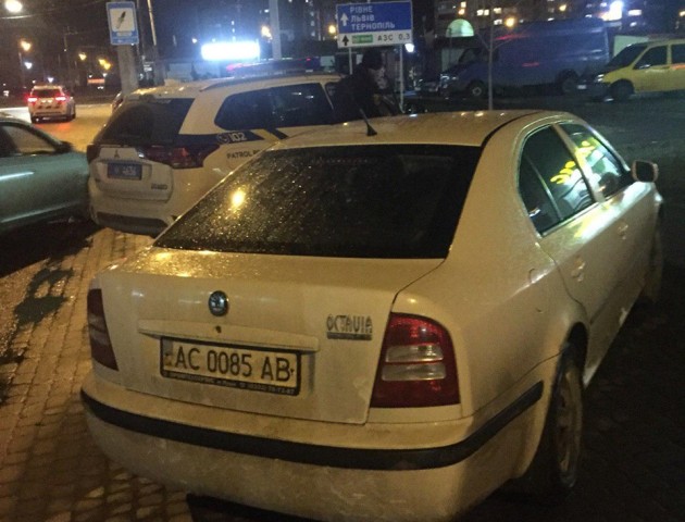 У Луцьку затримали п'яного за кермом заступника начальника Держпродспоживслужби. ФОТО