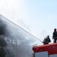 На Волині рятувальники і лісівники тренувалися разом гасити масштабну пожежу