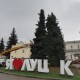 З фотозони «Я люблю Луцьк» в центрі міста зникла буква. ФОТО