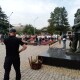 Як у Шацьку на «народному віче» рятували Світязь: прийшло кілька людей, у Рижкова кинули яйце
