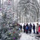 Як «сонячні діти» святкували Новий рік у «волинській Швейцарії». ФОТО. ВІДЕО