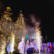 З вогнями і Миколаєм: у центрі Луцька засвітили ялинки