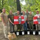 Українські енергетики провезли бійцям волинської «сотки» на фронт подарунки