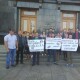 Волинські селяни ночують у Києві на вулиці і вимагають зустрічі з Зеленським