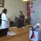 На Волині почали вакцинувати проти ковіду держслужбовців. Відео