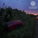 На Волині п'яний водій Mercedes-Benz злетів у кювет
