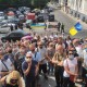 Акція протесту у Луцькраді. Атовці вимагають звільнити Пустовіта і Сиротинську