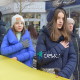 Лучани утворили 700-метровий живий ланцюг. ФОТО