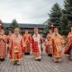 На Волині главу УПЦ МП Онуфрія зустріли з короваєм. Фоторепортаж