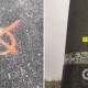 Окупанти також ставлять мітки на об'єктах залізниці. Українців просять знищувати їх