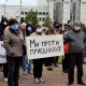 Під Волинською ОДА влаштували мітинг. Дві громади не хочуть приєднуватись до Луцька