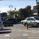 Показали відео зіткнення мотоцикліста із автівкою таксі у центрі Луцька