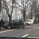 На Волині легковик врізався у дерево. Автомобіль значно пошкодився