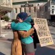 «Обійми, якщо віриш у перемогу». У Луцьку молодь зібрала 14 тисяч для військових